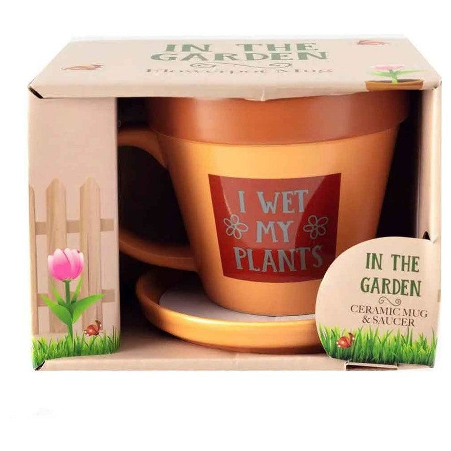 Plant Pot Mug | I Wet My Plants
