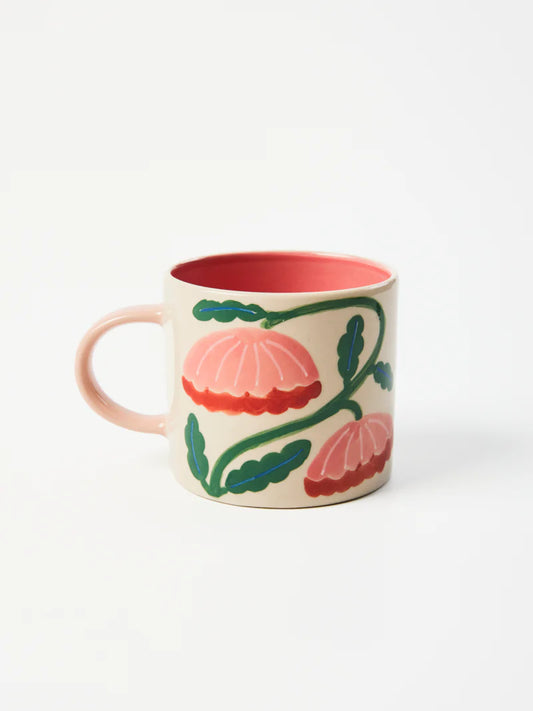 Bloomie Flower Mug | Pink
