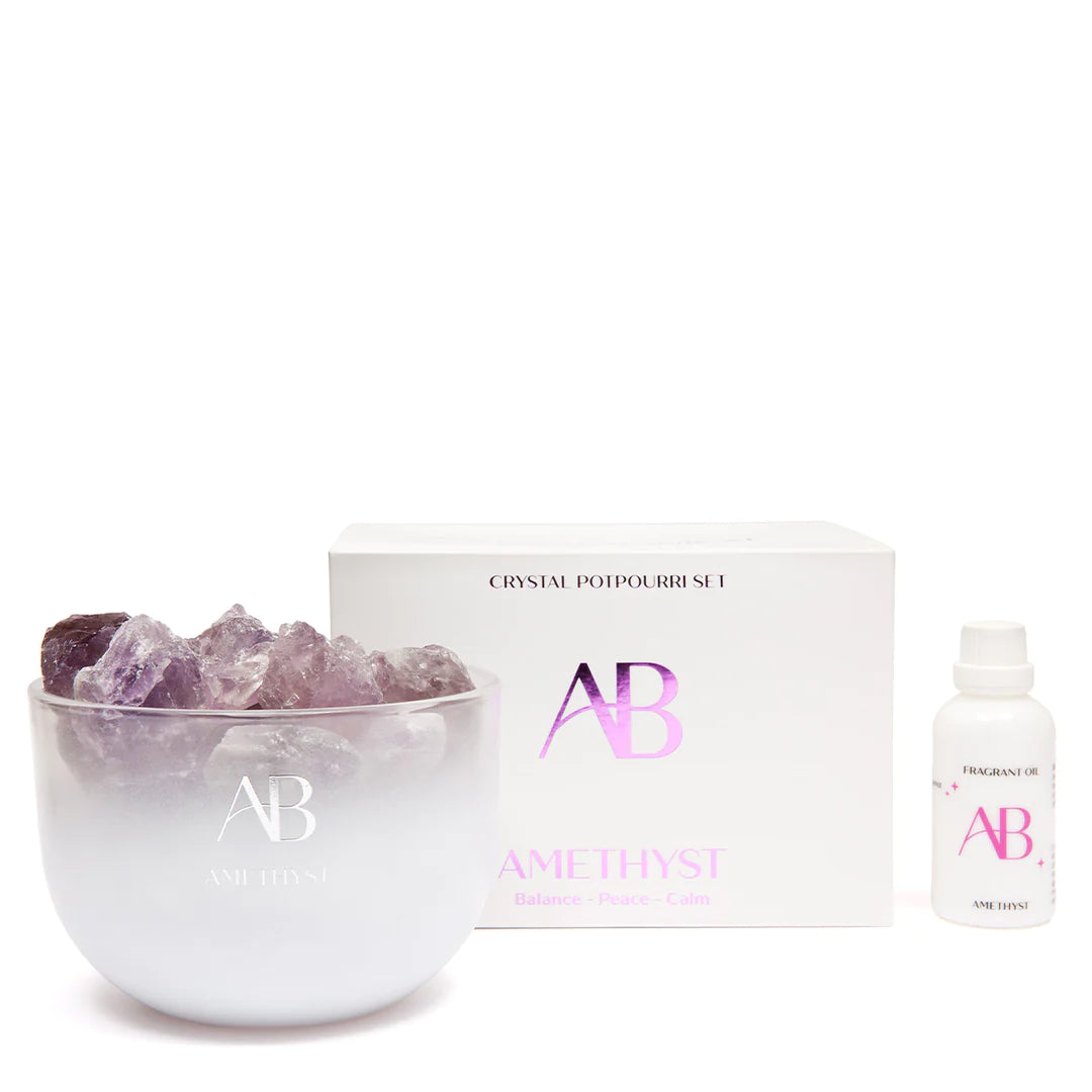 Crystal Pot Pourri | Amethyst