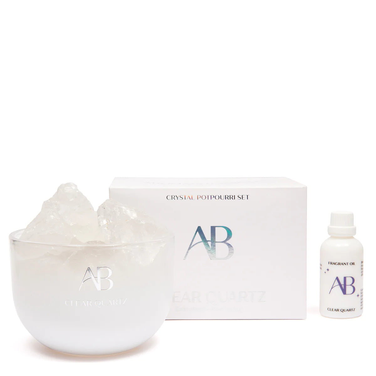 Crystal Pot Pourri | Clear Quartz