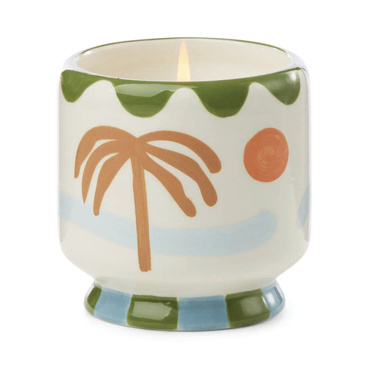 Adopo Ceramic Candle | Palm Tree