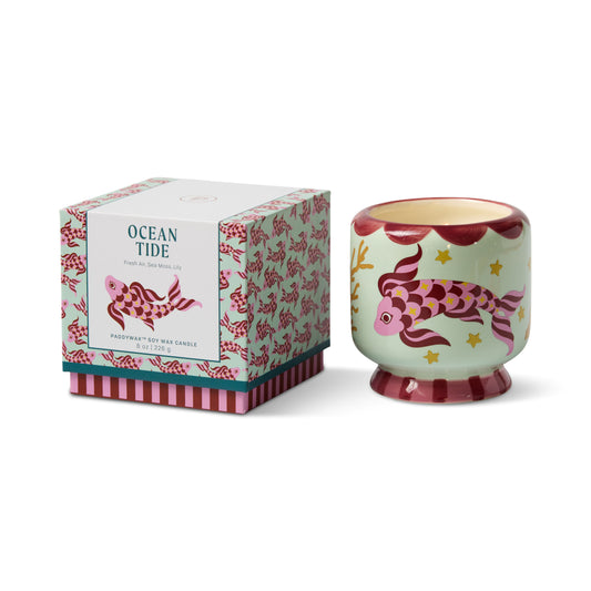Adopo Ceramic Candle | Koi