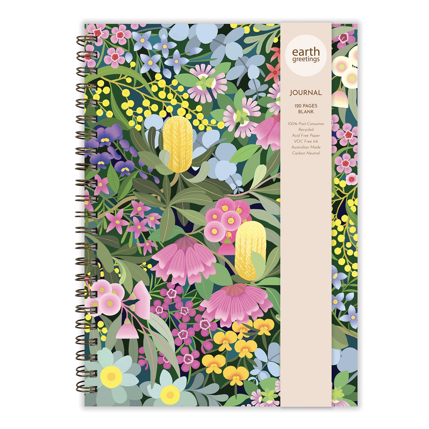 A4 Journal Blank | Where Flowers Bloom