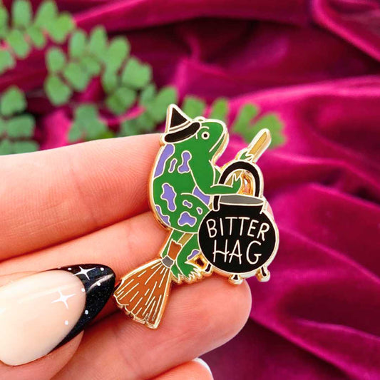 Bitter Hag Lapel Pin