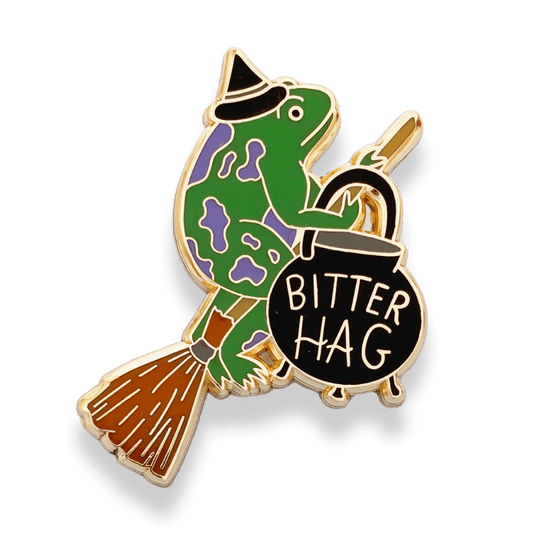 Bitter Hag Lapel Pin