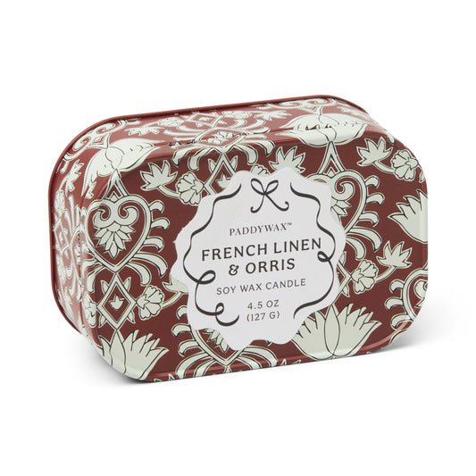 Cherie Candle | Crimson & Cream