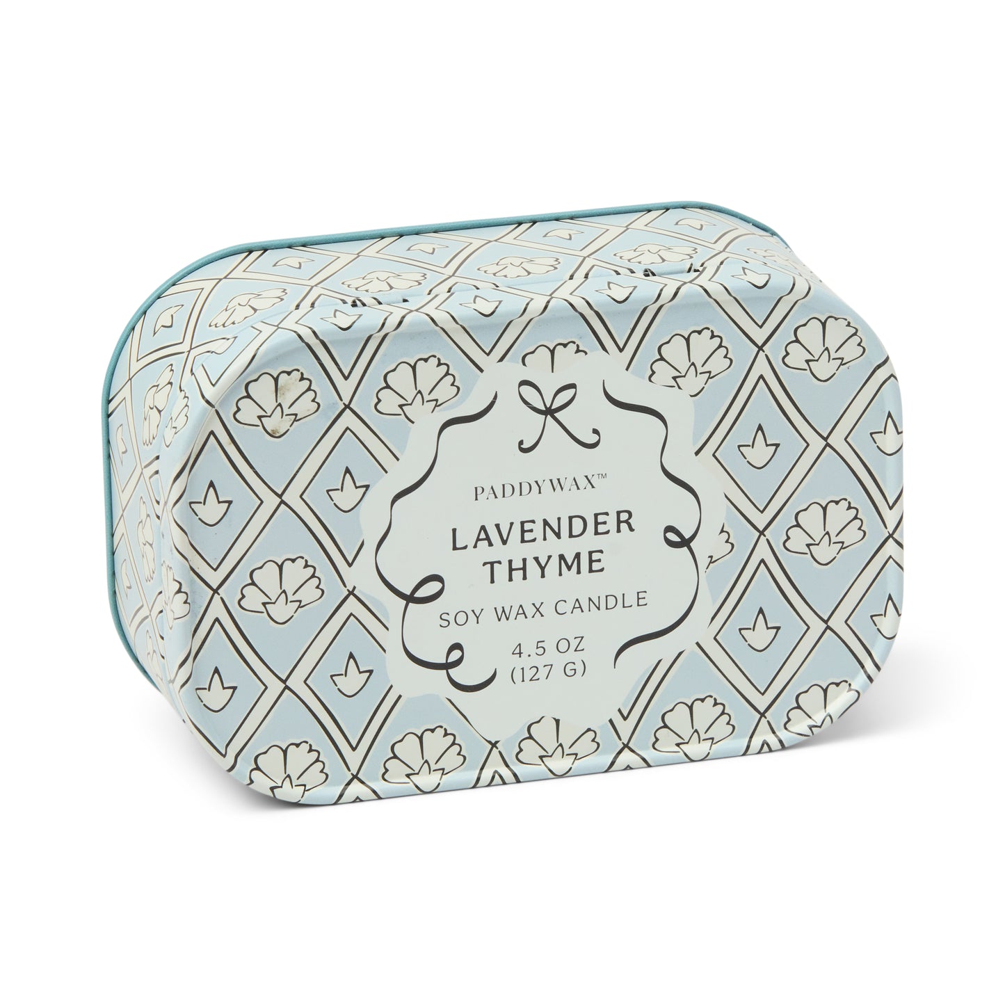 Cherie Candle | Blue & White