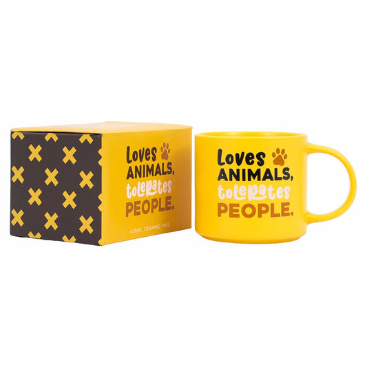 Cheeky Loves Animals Mug