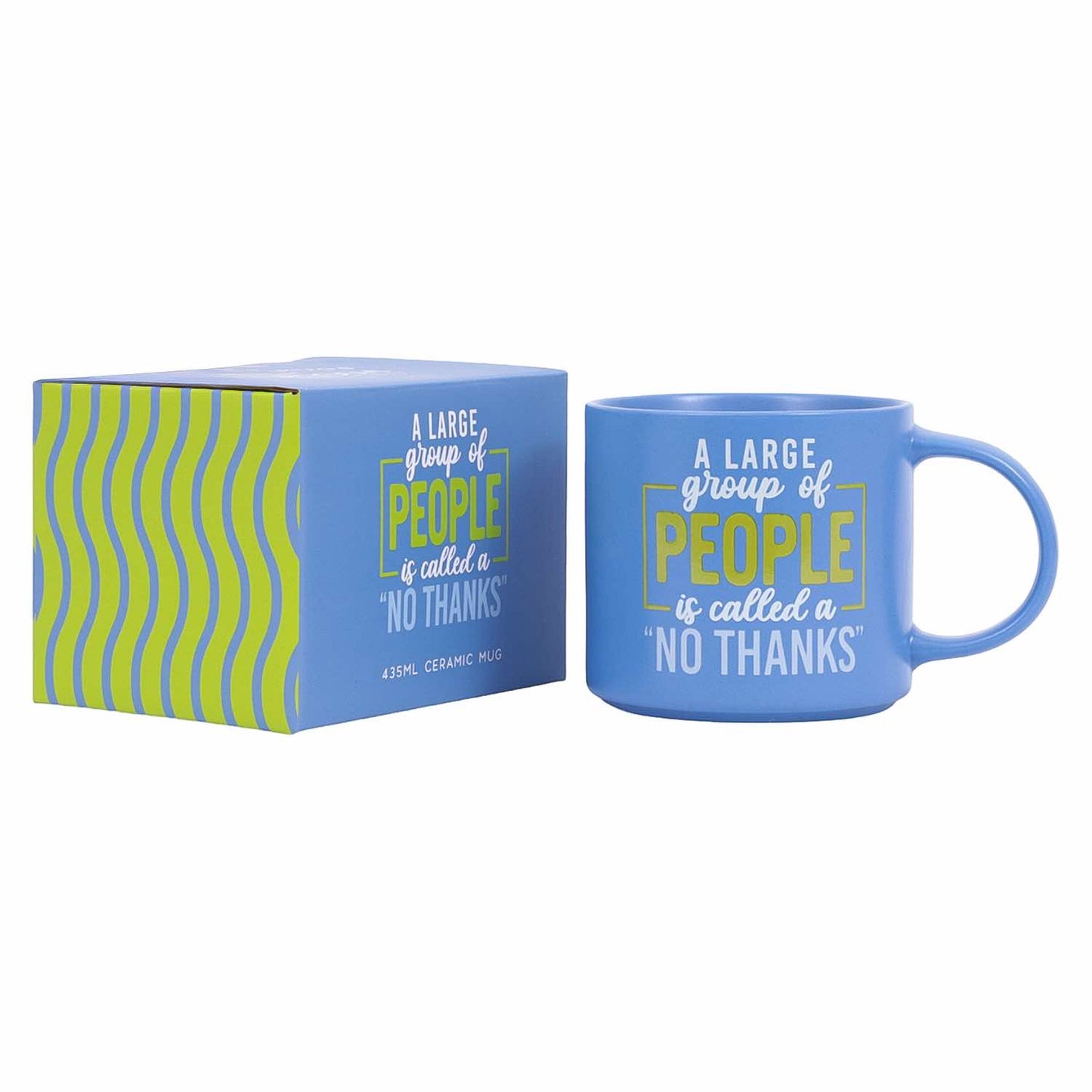 Cheeky No Thanks Mug