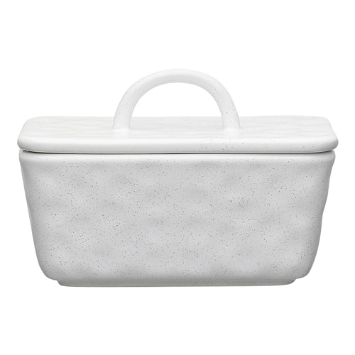 Speckle Milk Butter Dish