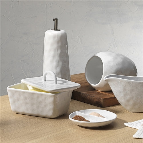 Speckle Milk Butter Dish