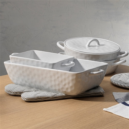 Speckle Milk Square Baker