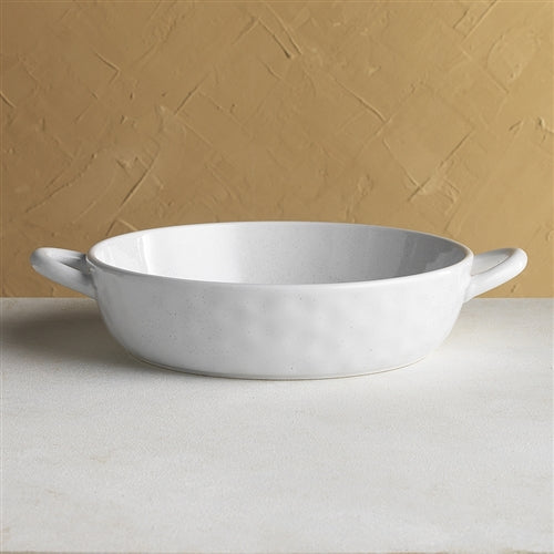 Speckle Milk Round Baker