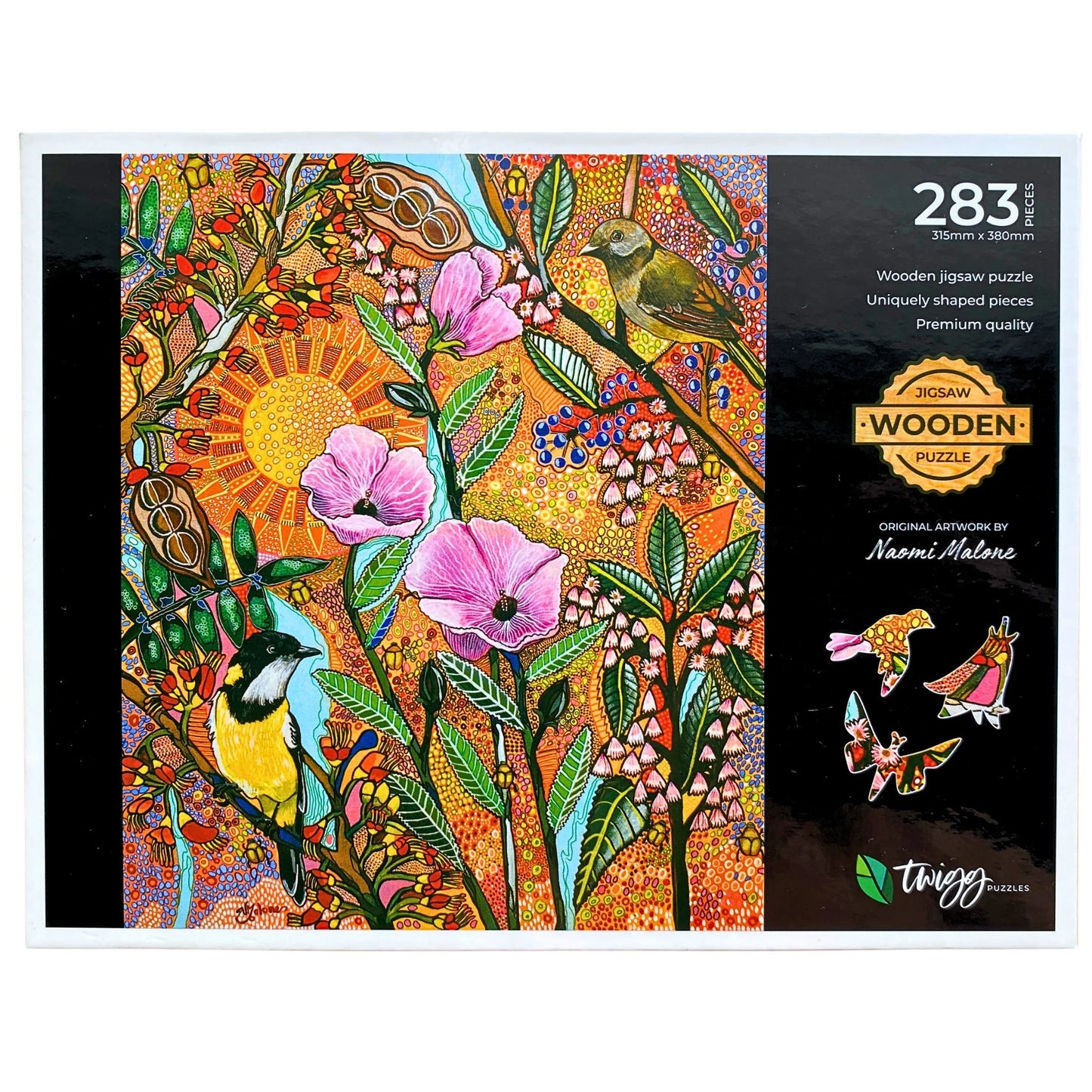 Twigg Puzzles | Golden Whistler