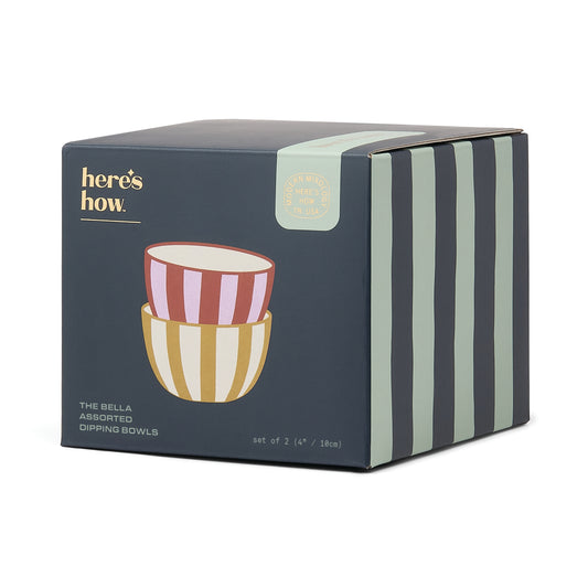 The Bella Dipping Bowls | Rust & Ochre