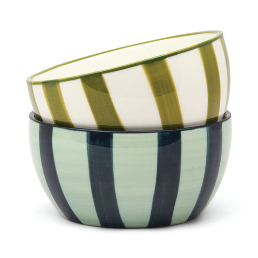 The Bella Dipping Bowls | Green & Blue