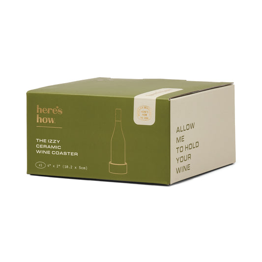 The Izzy Wine Coaster | Olive