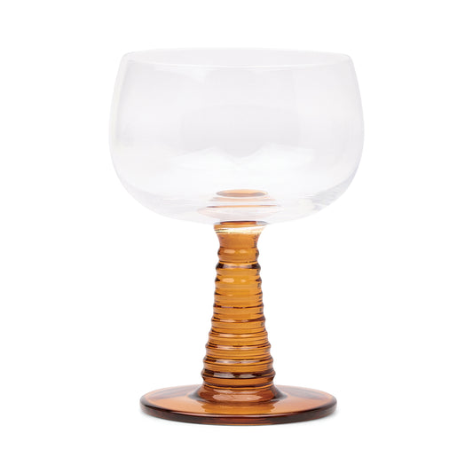The Romy Wine Glasses | Amber
