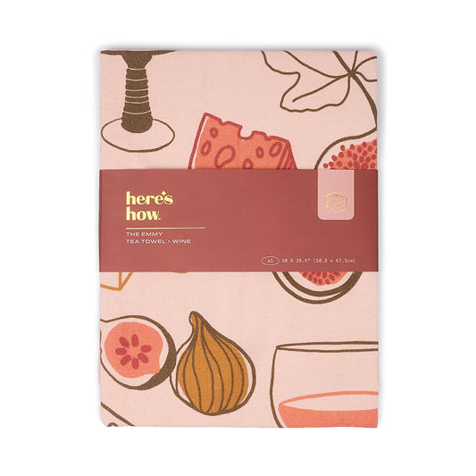 The Emmy Tea Towel | Wine