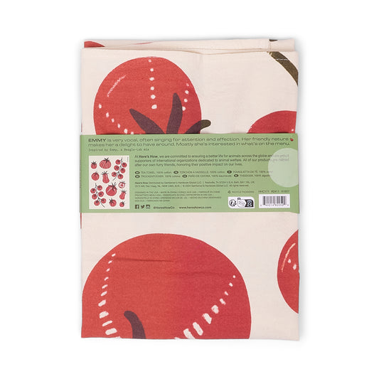 The Emmy Tea Towel | Tomatoes