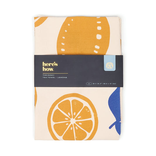 The Emmy Tea Towel | Lemons