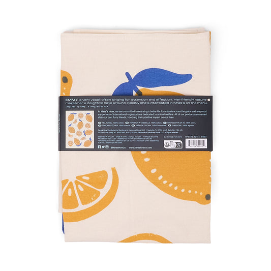 The Emmy Tea Towel | Lemons