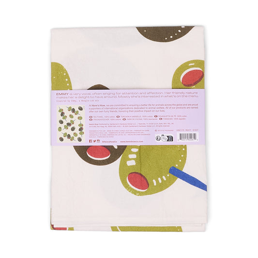 The Emmy Tea Towel | Olives
