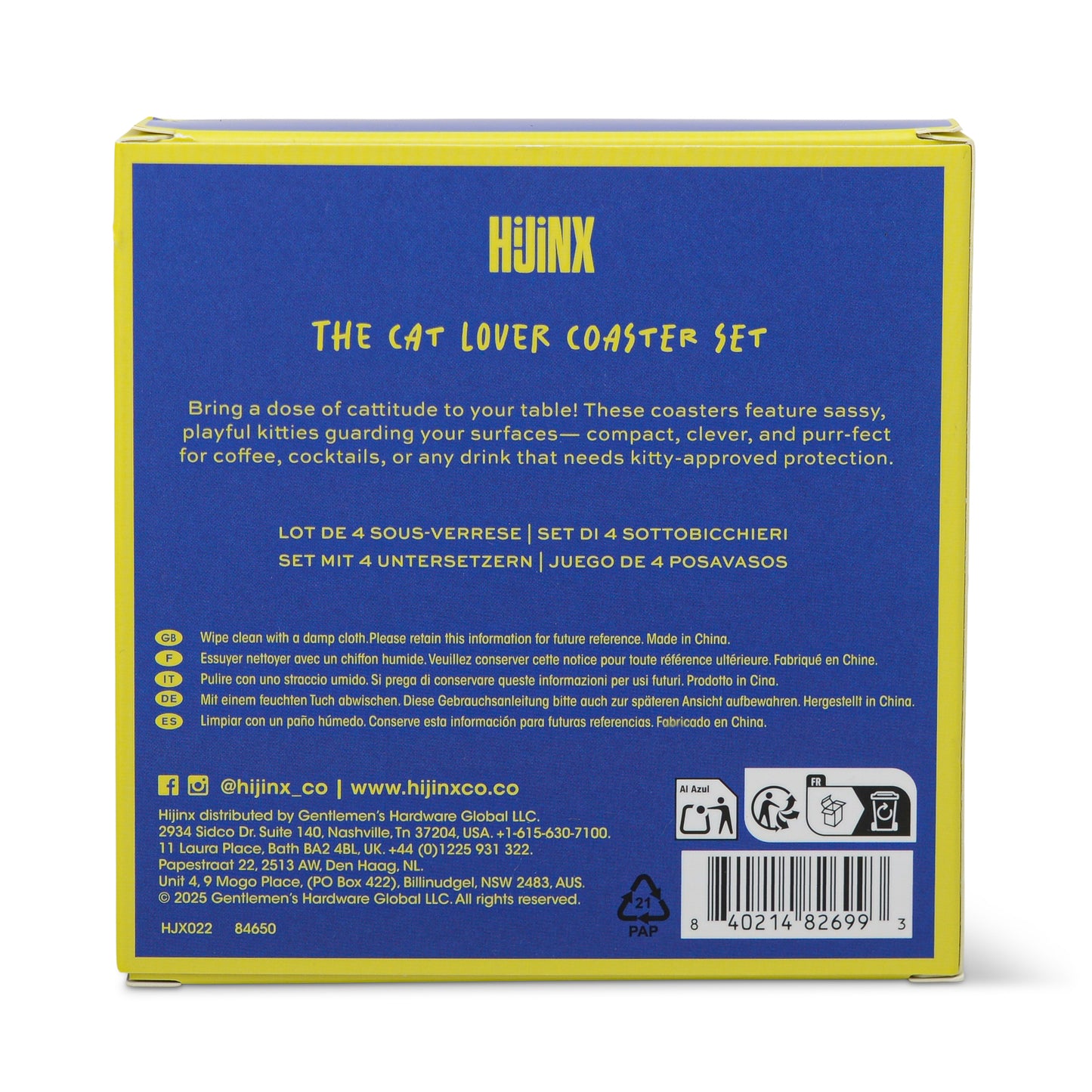 Set of Coasters | Cats