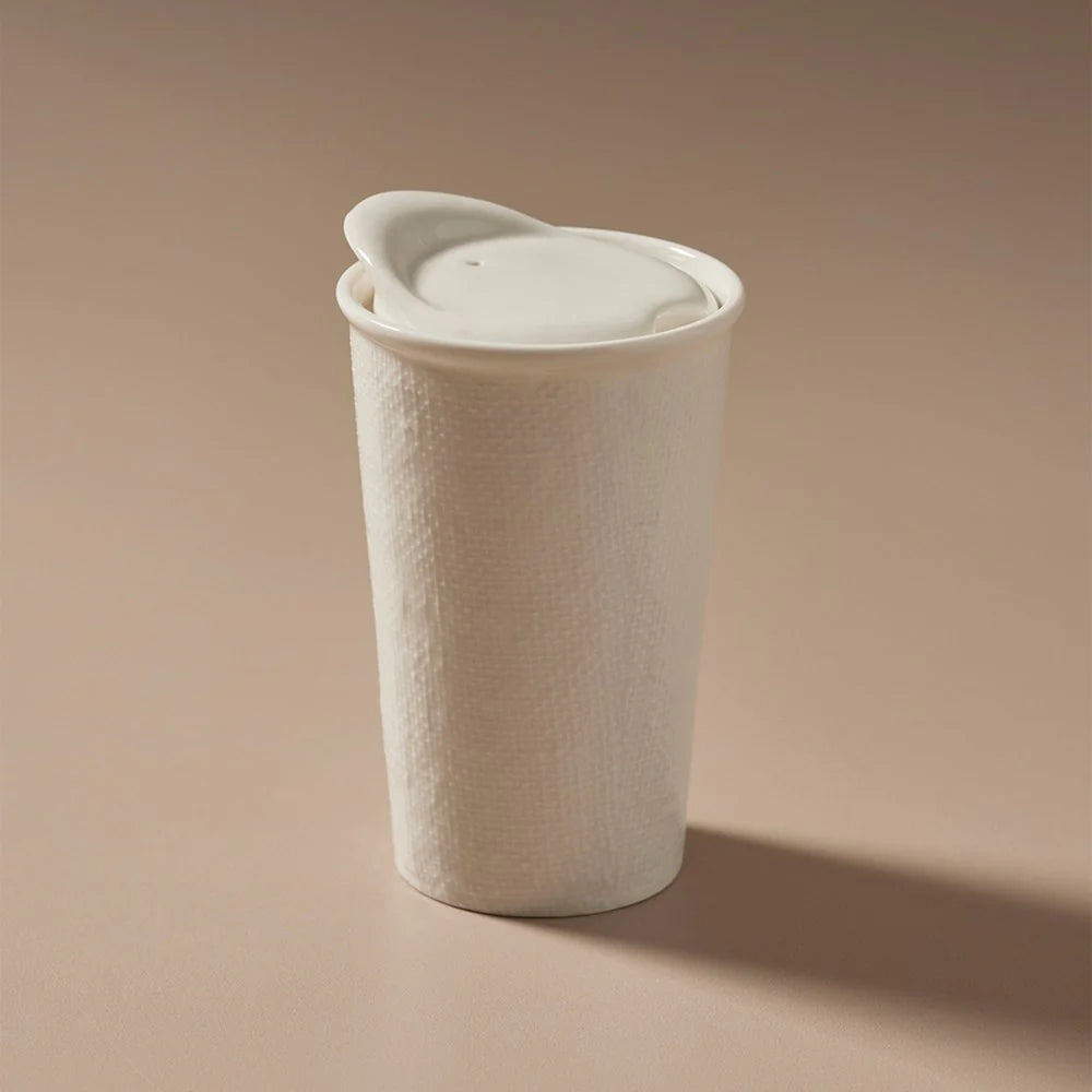 It's a Keeper Ceramic Cup | White Linen