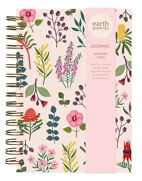 A5 Journal Lined | Australian WIldflowers