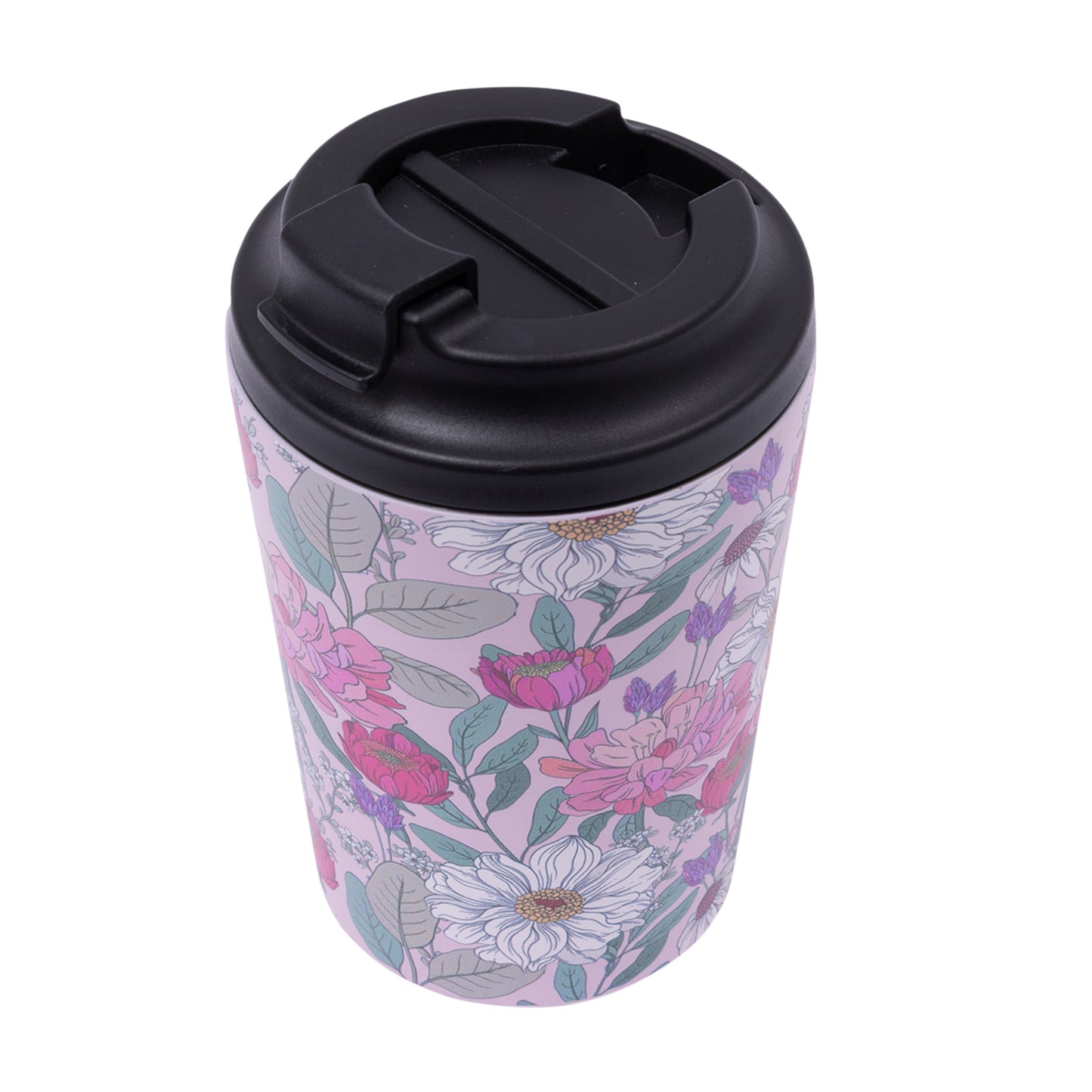 Floral Insulated Coffee Cup