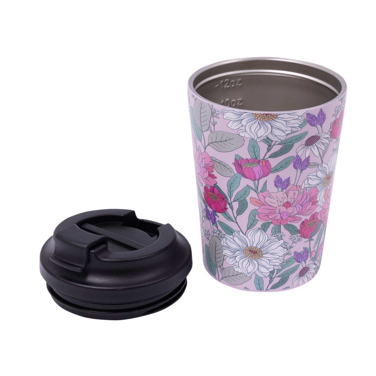 Floral Insulated Coffee Cup