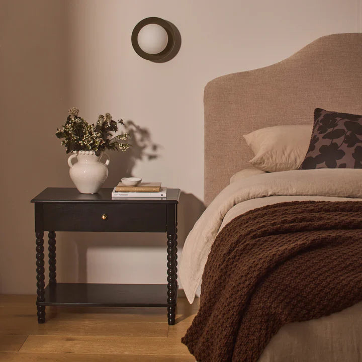 Jarah Throw Rug | Chocolate