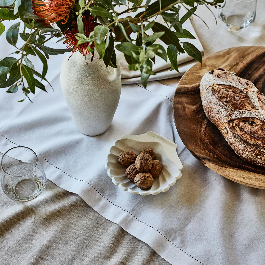 Jetty Tablecloth | Oatmeal