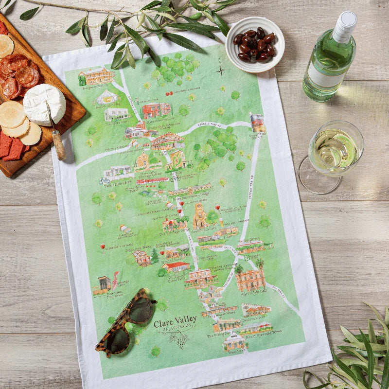 Tea Towel | Clare Valley Wine Region