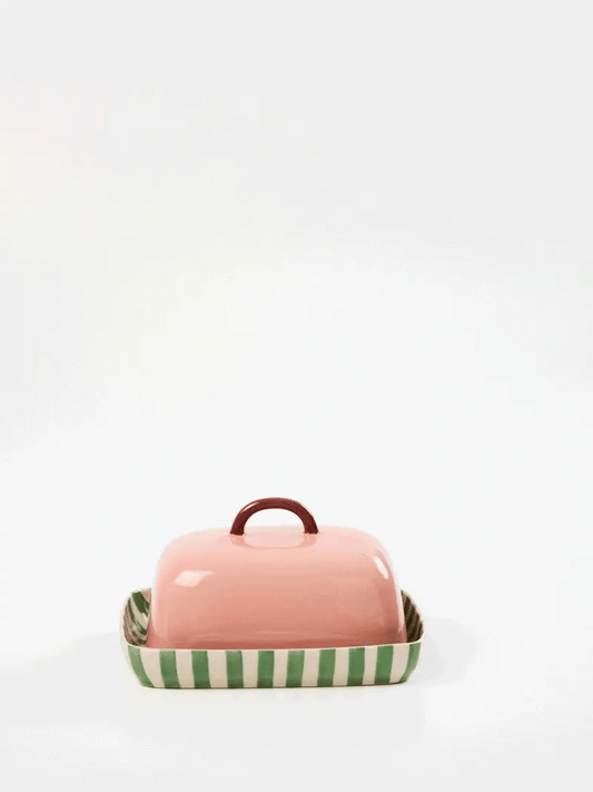 Bloomie Butter Dish | Pink