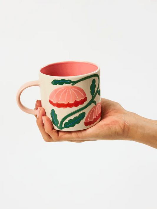 Bloomie Flower Mug | Pink