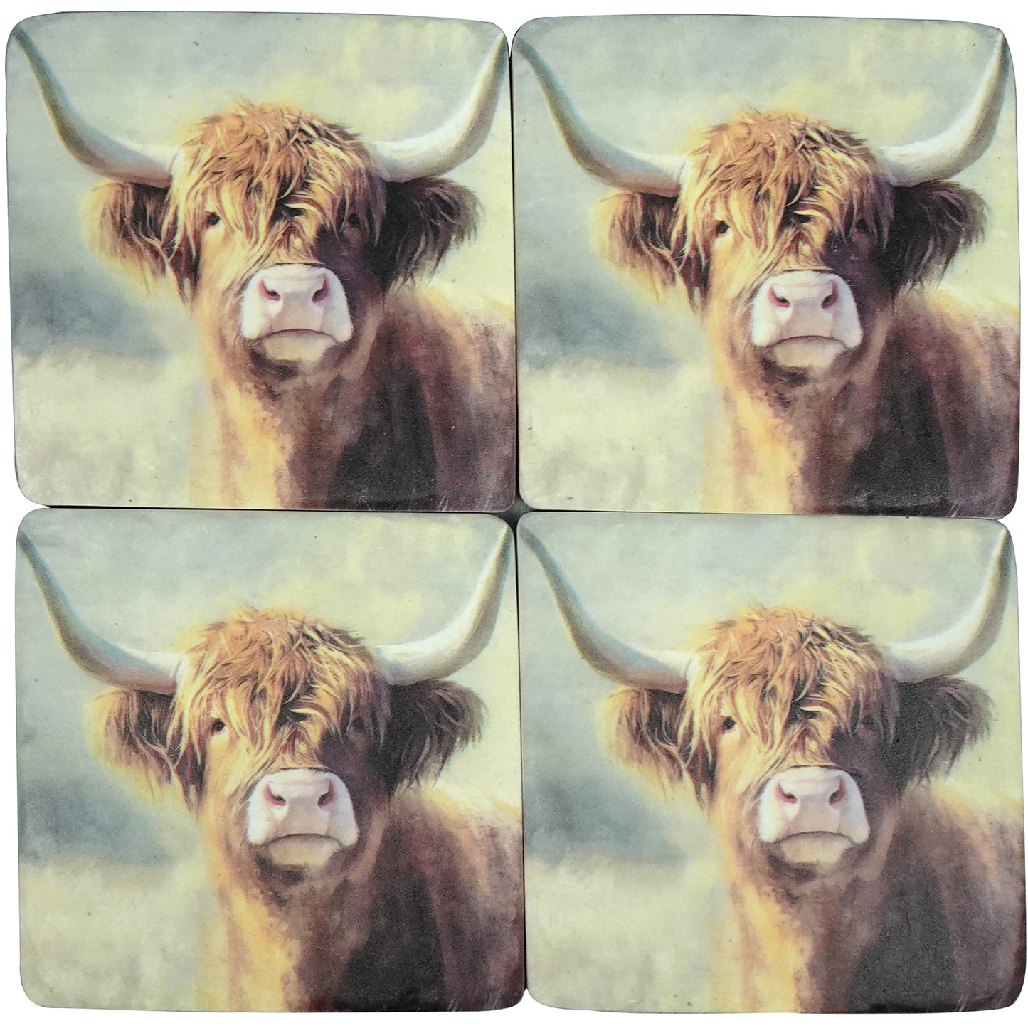 Horn to Be Wild Resin Coaster