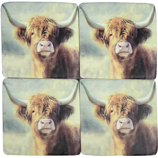 Horn to Be Wild Resin Coaster