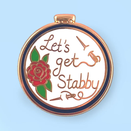Lets Get Stabby Needle Minder