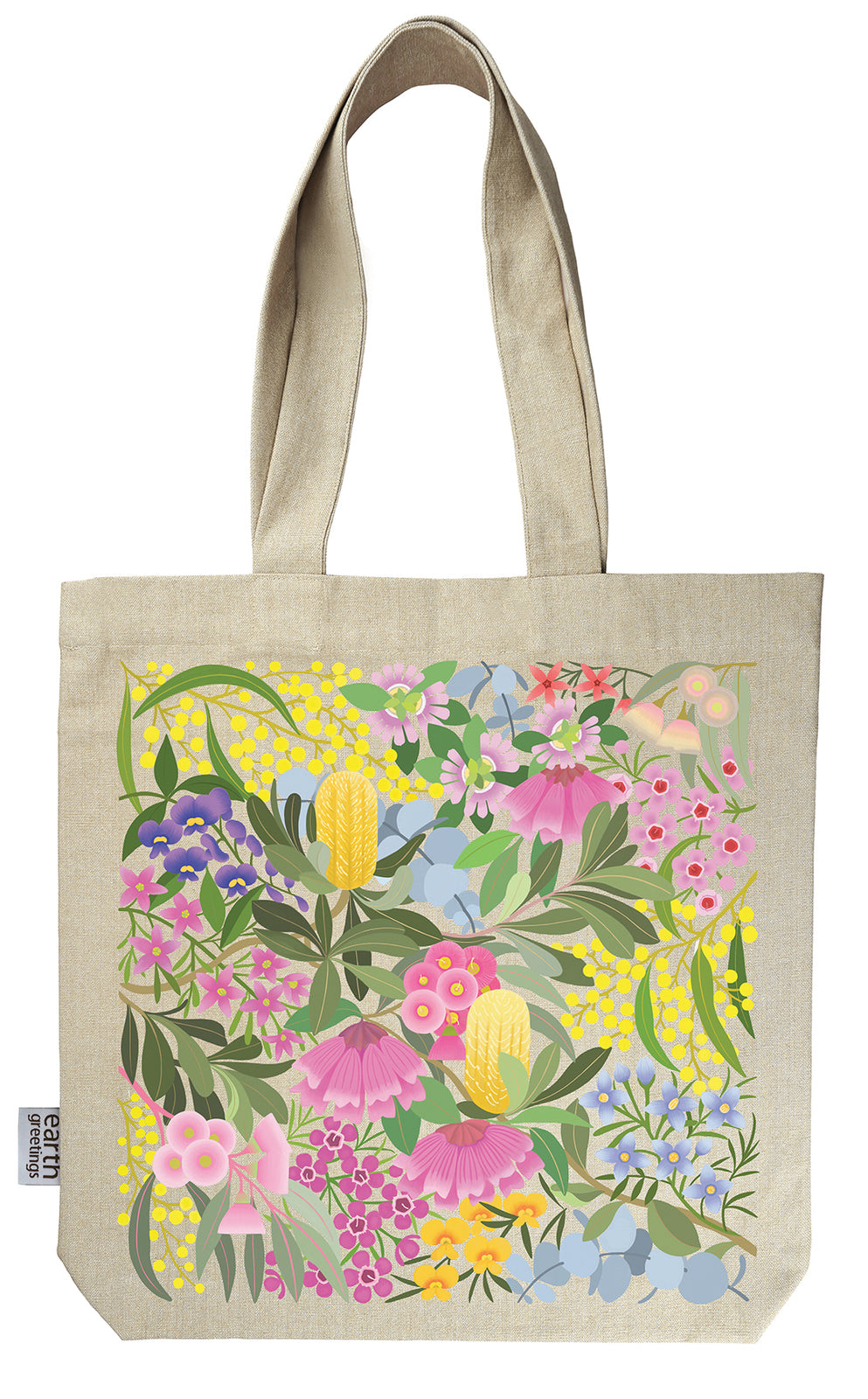 Tote Bag With Pockets | Where Flowers Grow
