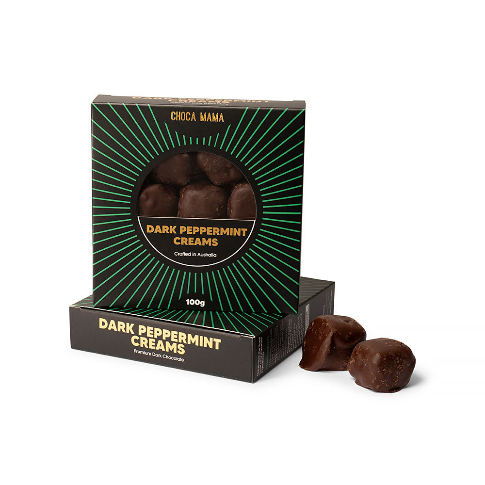 Dark Chocolate Peppermint Creams Gift Box