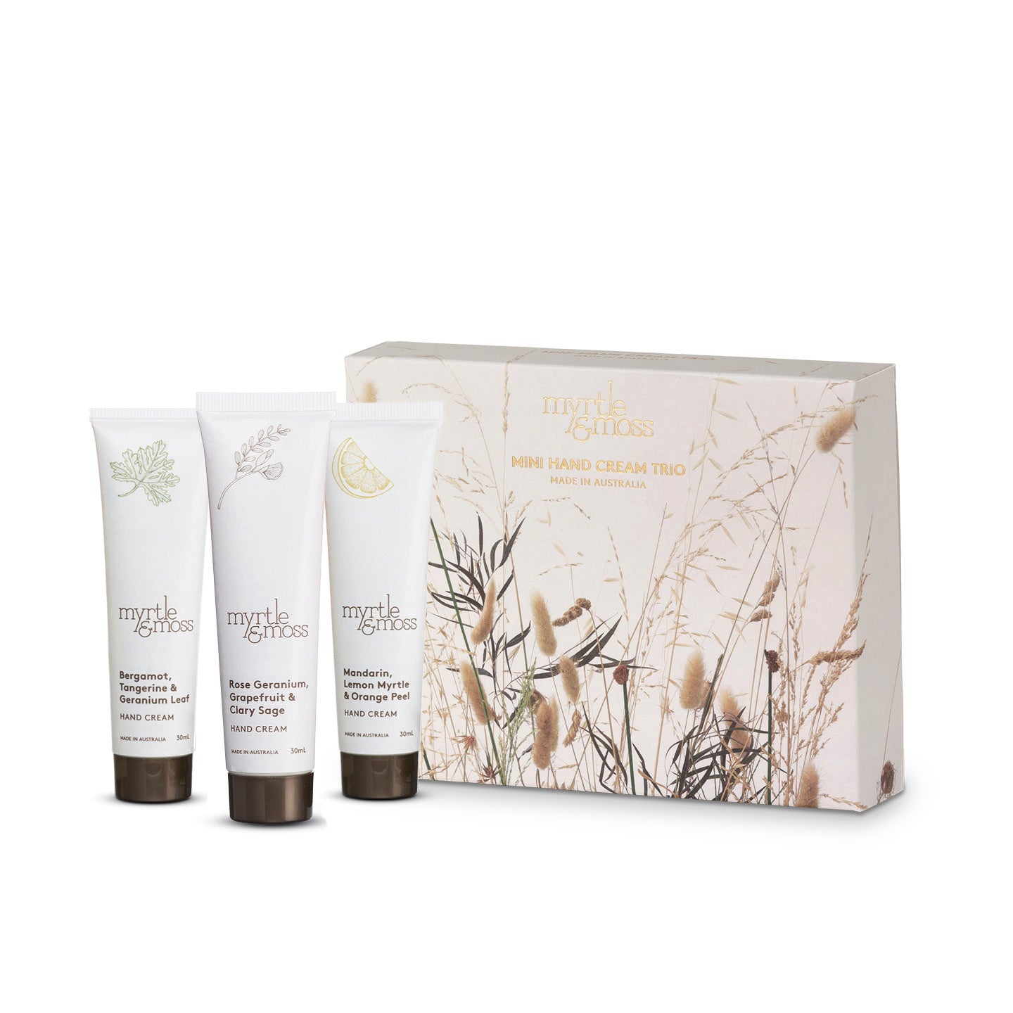 Wild Grasses Mini Hand Cream Trio