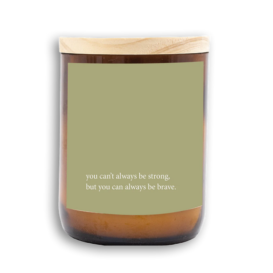 Heartfelt Candle | Be Brave