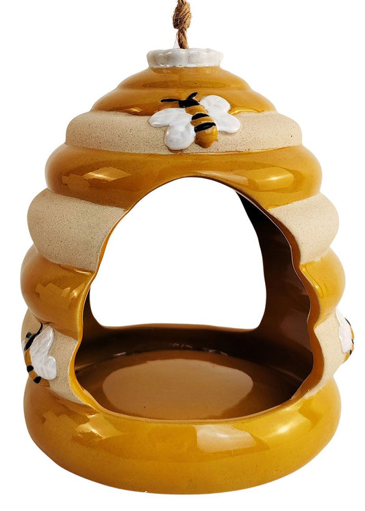 Beehive Hanging Bird Feeder