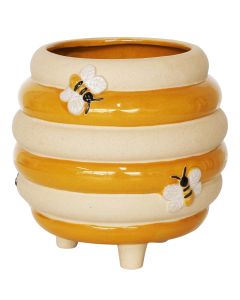 Beehive Planter Honeycomb Sand