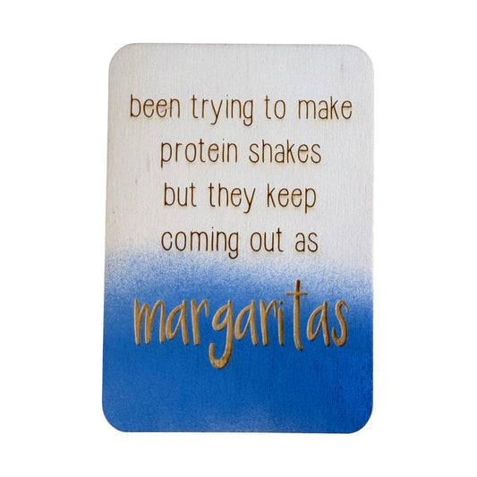 Been Trying To Make Protein Shakes