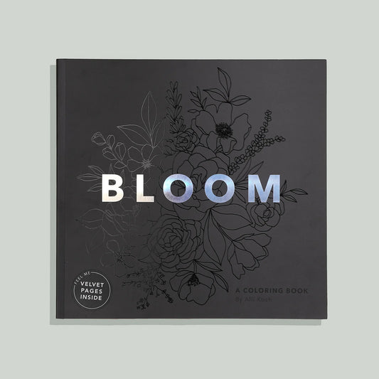 Bloom | Adult Colouring Book