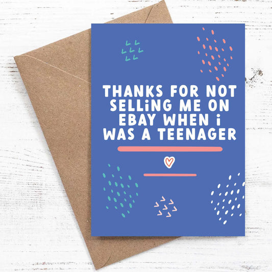 Thanks for not selling me