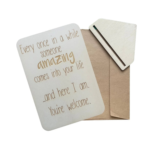 Every Once In A while Someone Amazing